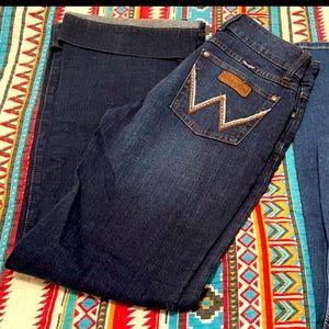 Wrangler high rise jeans